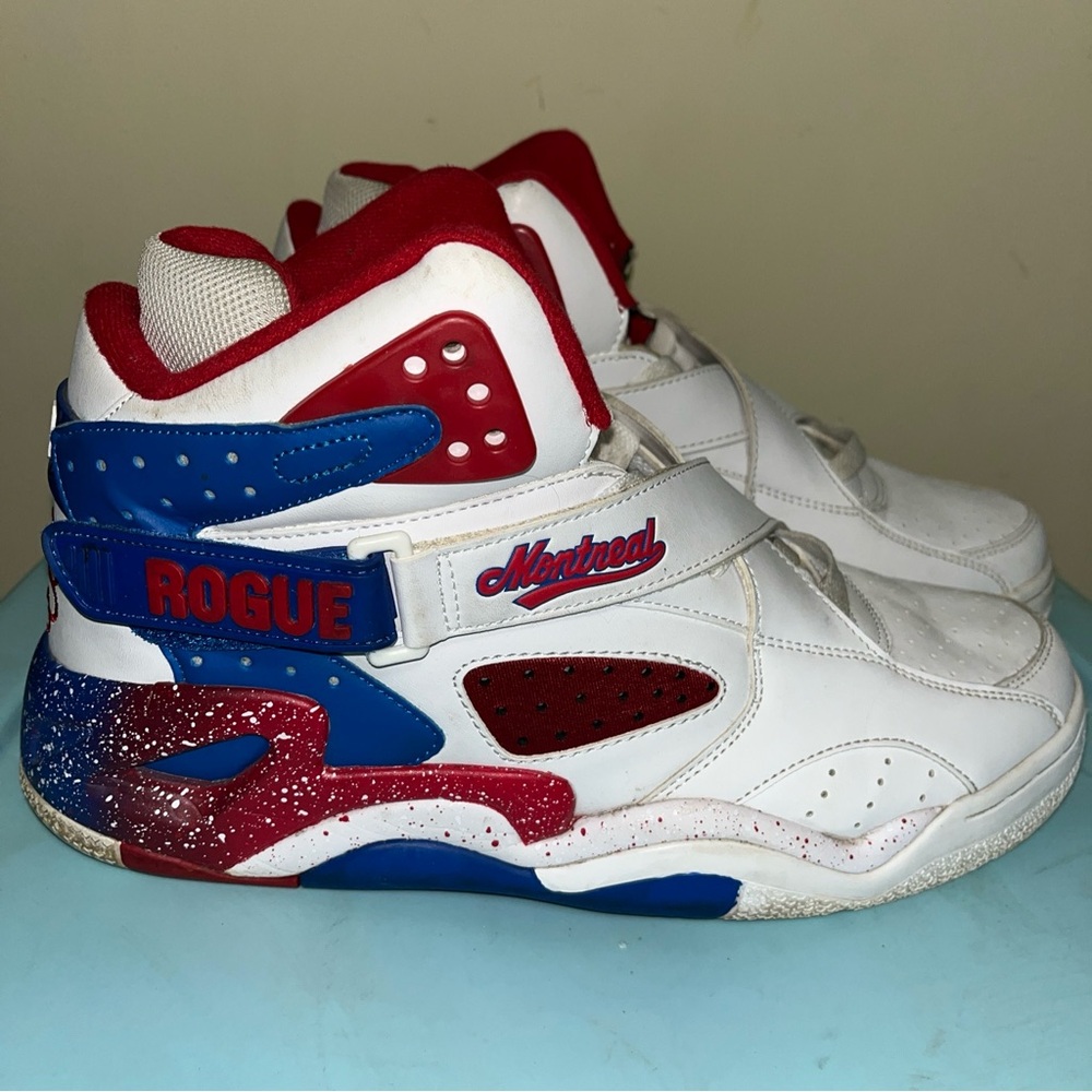 Ewing Athletics Rogue Montreal White Patrick Ewing Basketball Shoes Men’s Sz 11